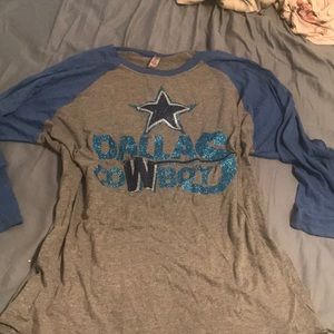 Women’s Dallas Cowboys 3/4 Sleeve Top XXL